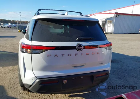 2025 Nissan Pathfinder Sv 4Wd from USA, damaged, VIN 5N1DR3BC4SC255215